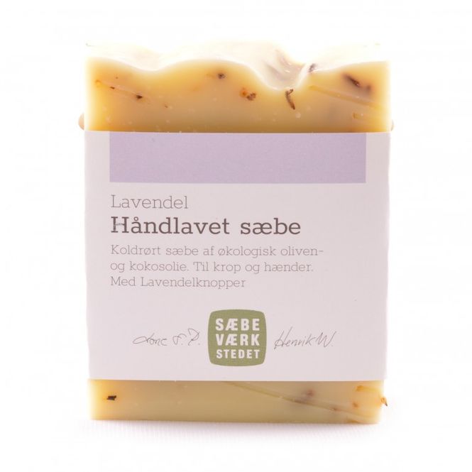 Hovedbilde SV Såpe med økologiske oljer - Lavendel (100 gr)