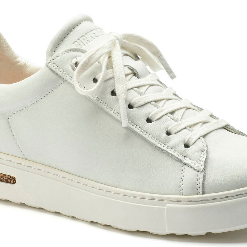 Birkenstock Bend low hvit naturskinn sko