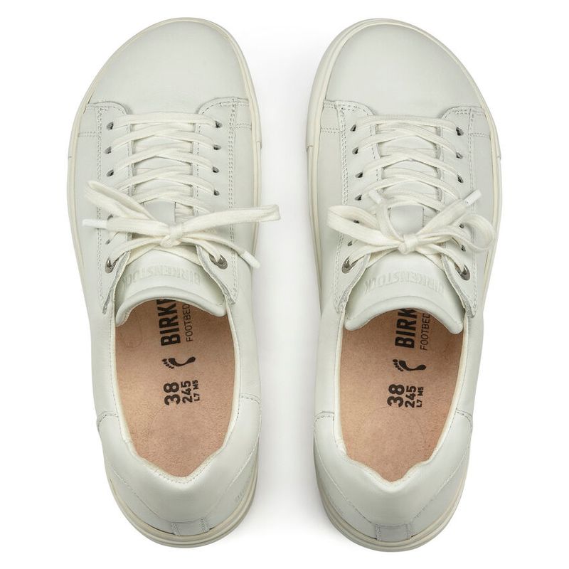 Birkenstock Bend low hvit naturskinn sko