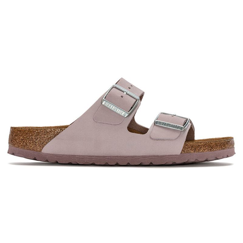 Birkenstock Arizona SFB Yomo Lilac Nubuck skinn smal