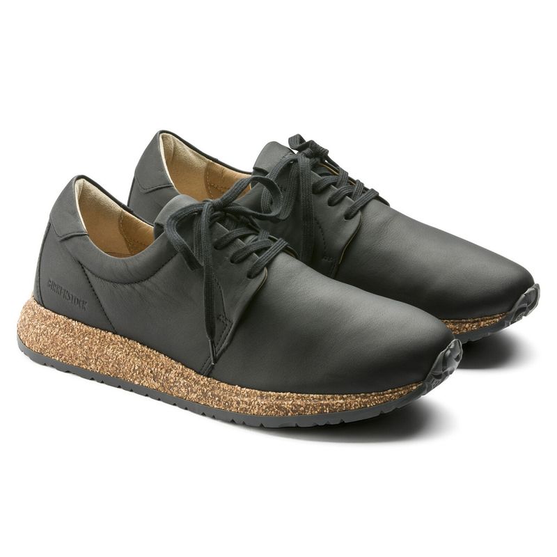 Birkenstock Wrigley Men svart skinn