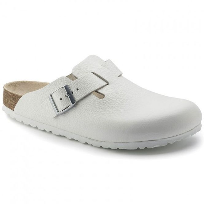 Hovedbilde Birkenstock Boston Hvit skinn normal