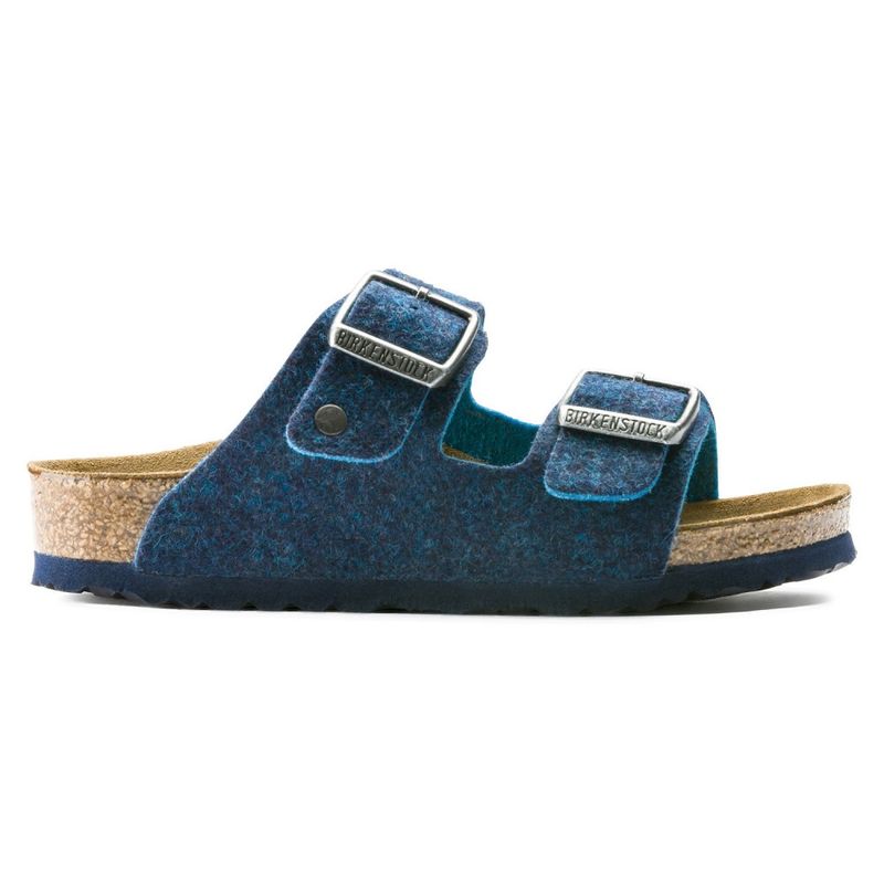 Birkenstock Arizona Doubleface Blå smal