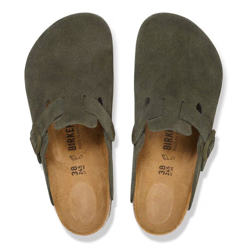 Birkenstock Boston Thyme semsket skinn normal