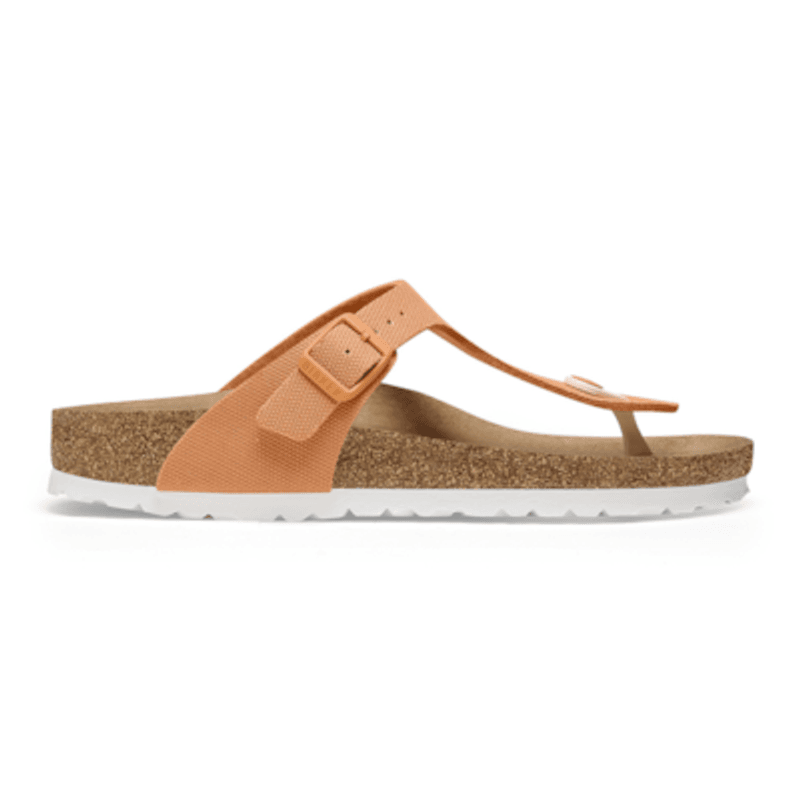 Birkenstock Gizeh Papaya canvas vegan normal