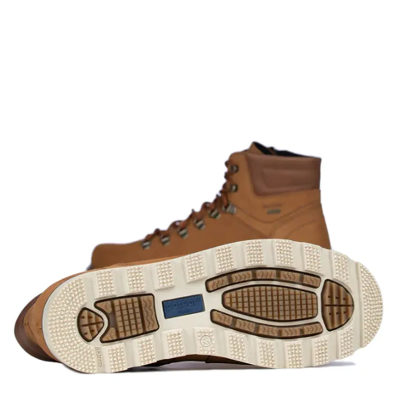 Pomar Lukki Herre Gore-Tex ankel støvel brun