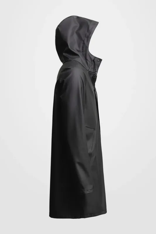 Stutterheim Stockholm lett regnjakke svart unisex