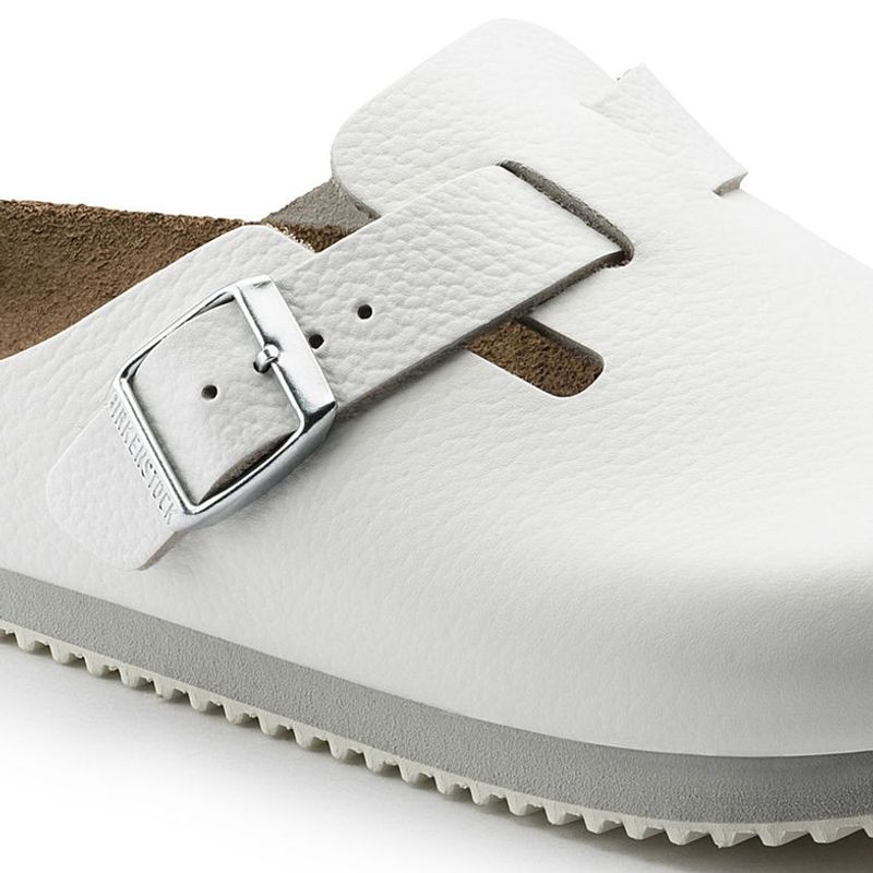 Birkenstock Boston SL hvit normal