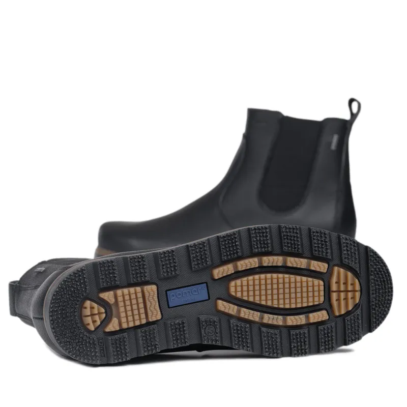 Pomar Raja Herre Chelsea Gore-Tex ankel støvel svart