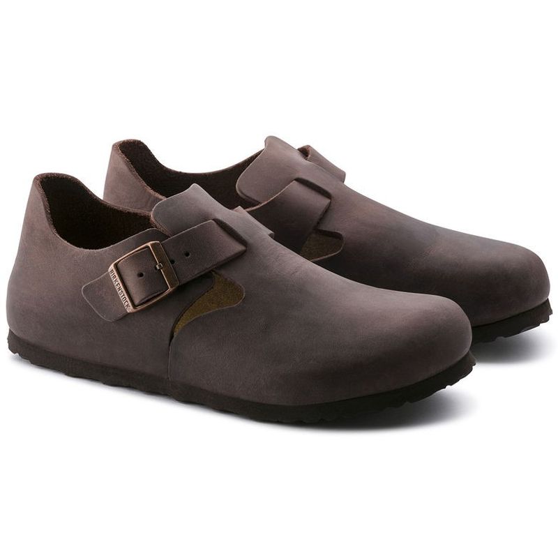 Birkenstock London Habana oljet skinn normal