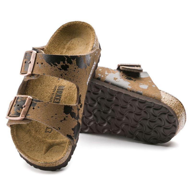 Birkenstock Arizona Color Sprays Brun Mikrofiber