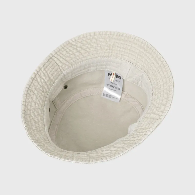 MJM Bucket bøttehatt bomull, natur