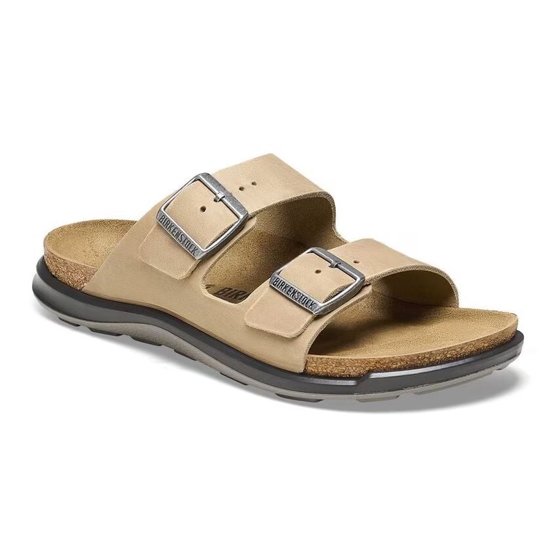Birkenstock Arizona CT Crosstown Tabacco Brown oljet skinn smal