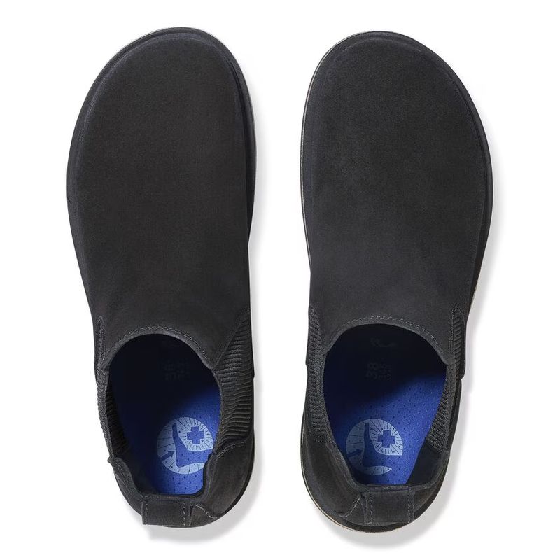 Birkenstock Highwood Slip on Mid Herre semsket skinn svart normal