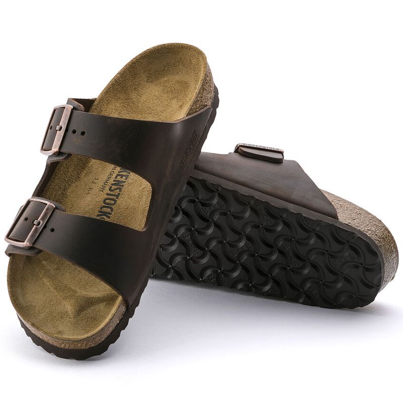 Birkenstock Arizona Habana oljet skinn normal