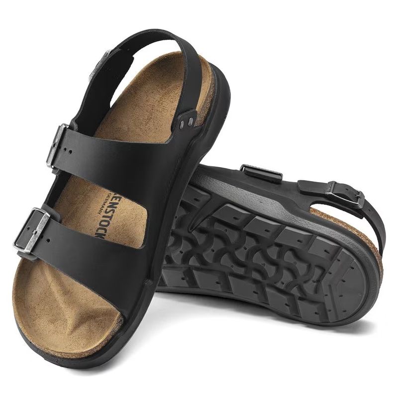 Birkenstock Milano CT Cross Track svart oljet skinn normal