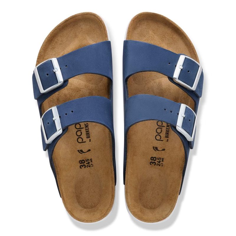 Birkenstock Arizona flex platform new navy nubuck skinn smal