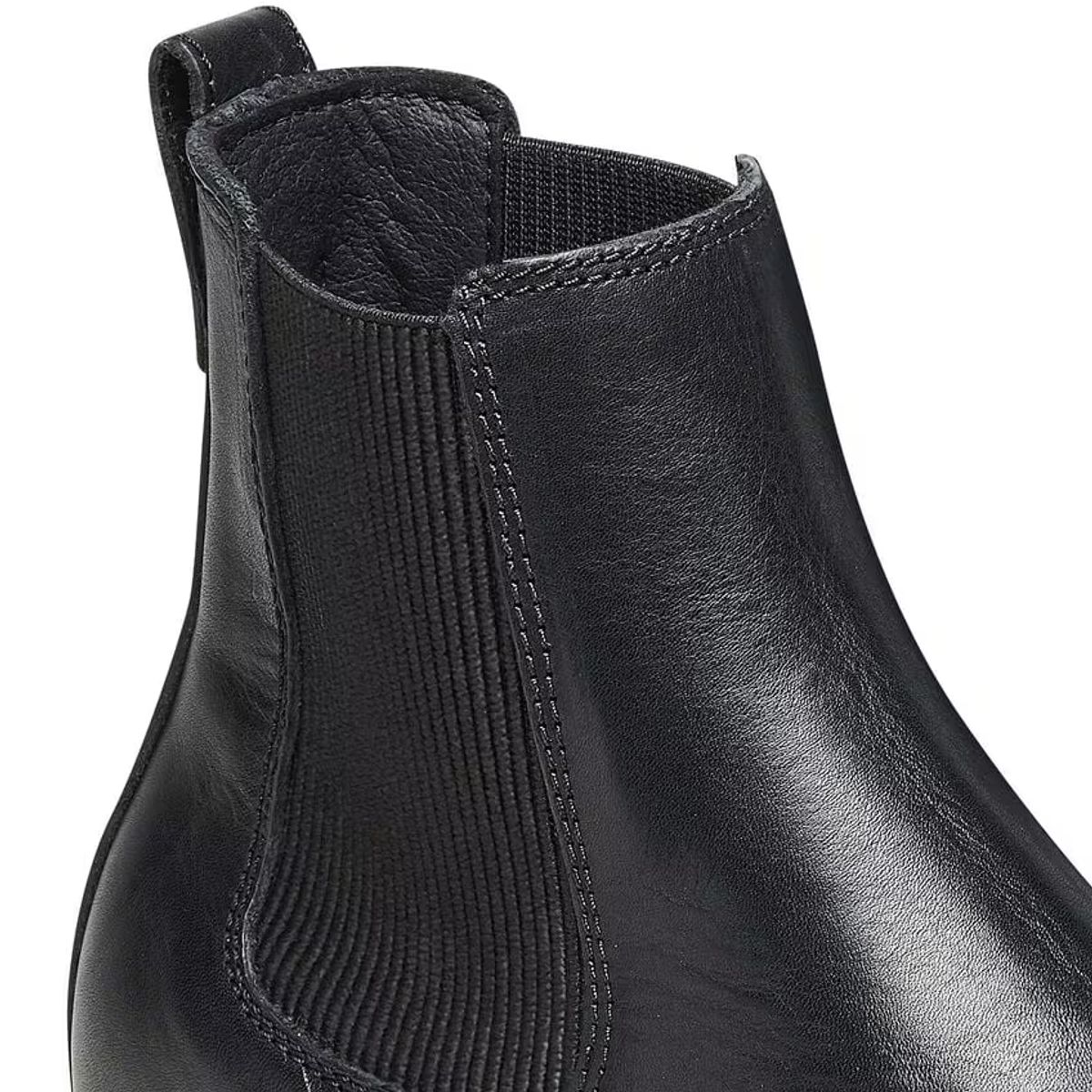 Birkenstock Highwood Slip on Mid Dame skinn svart normal
