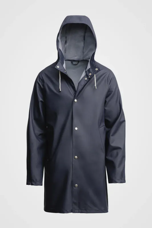 Stutterheim Stockholm lett regnjakke marineblå unisex