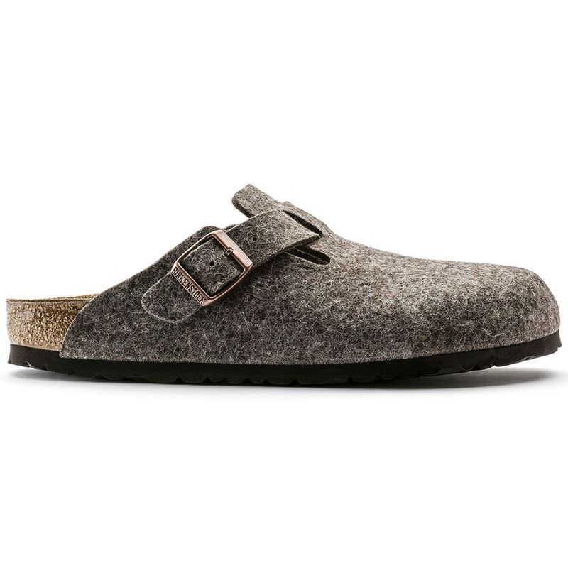 Birkenstock Boston Cacao ullfilt normal
