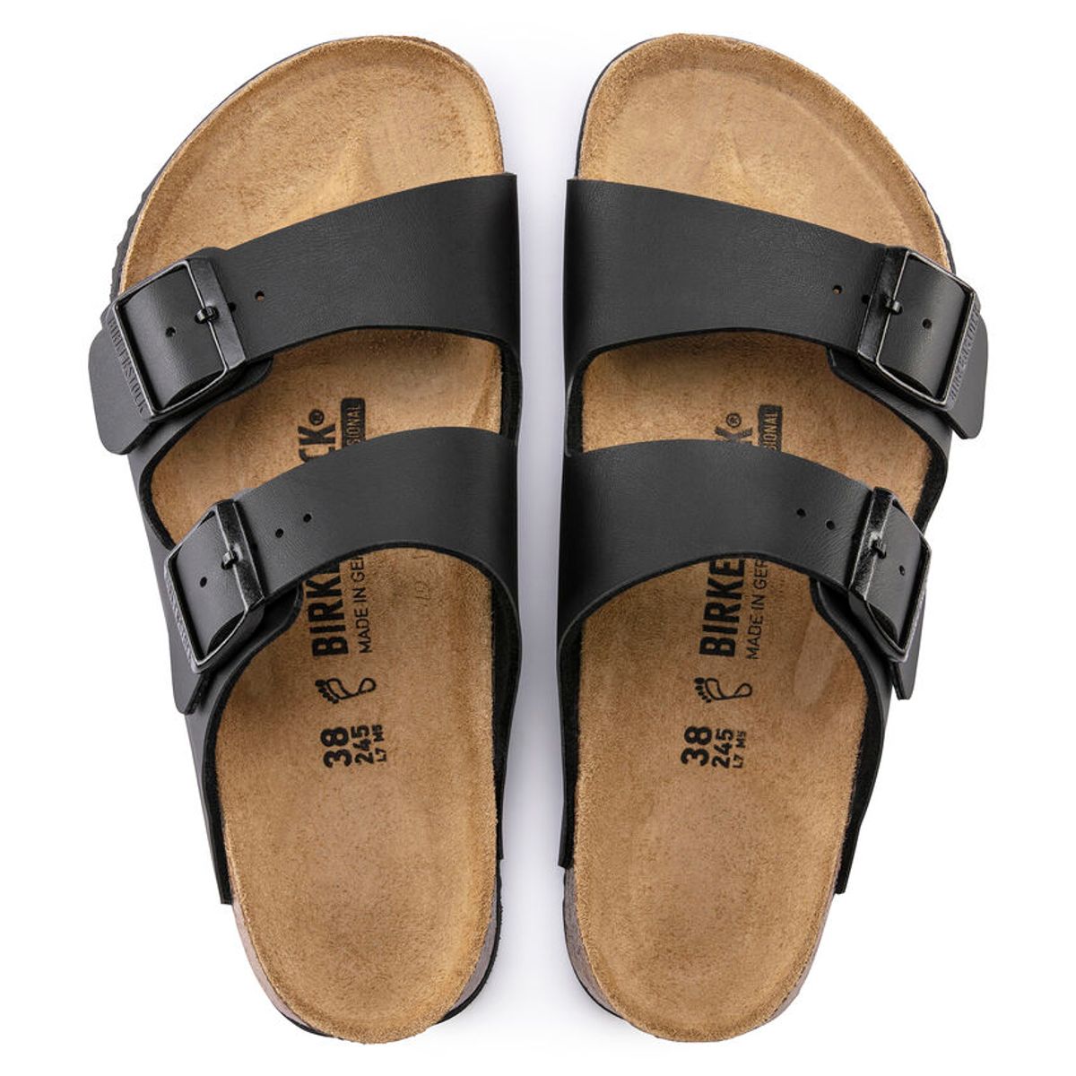 Birkenstock Arizona BF SL svart smal Prof