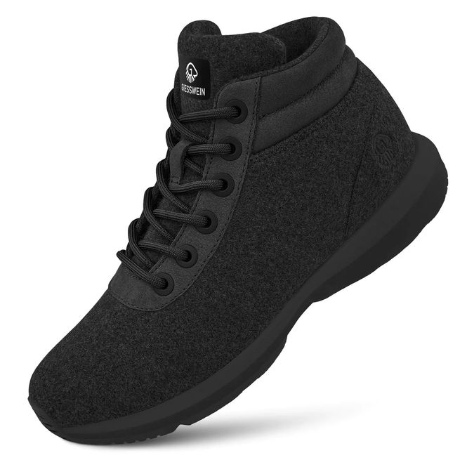 Hovedbilde Giesswein Merinoull sneaker høy Herre svart