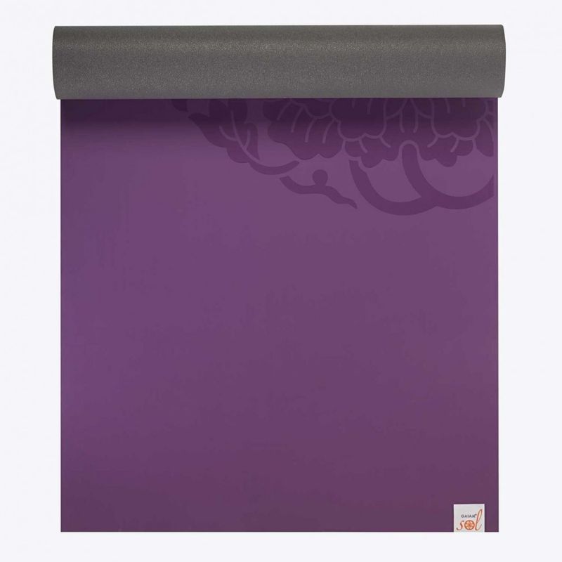 Gaiam Studio Select SOL Yoga Matte Dry Grip 5mm Lilla