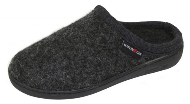 Hovedbilde Haflinger Mohair Orginal unisex ulltøfler svart