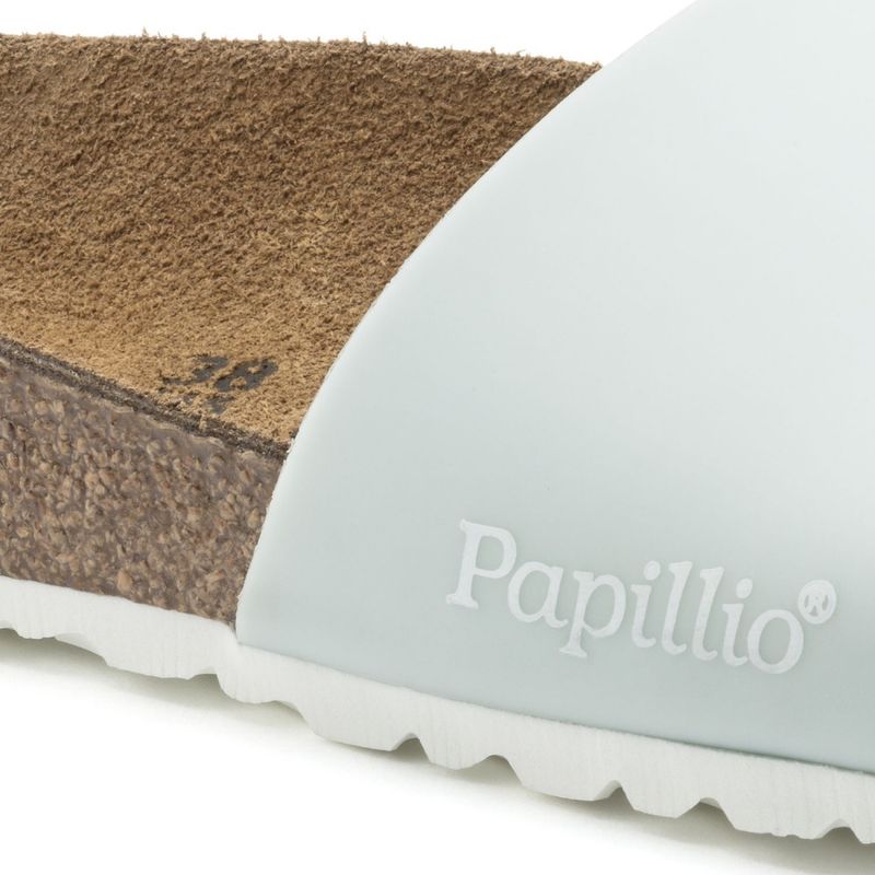 Birkenstock Papillio Cora BF pastel lyseblå smal