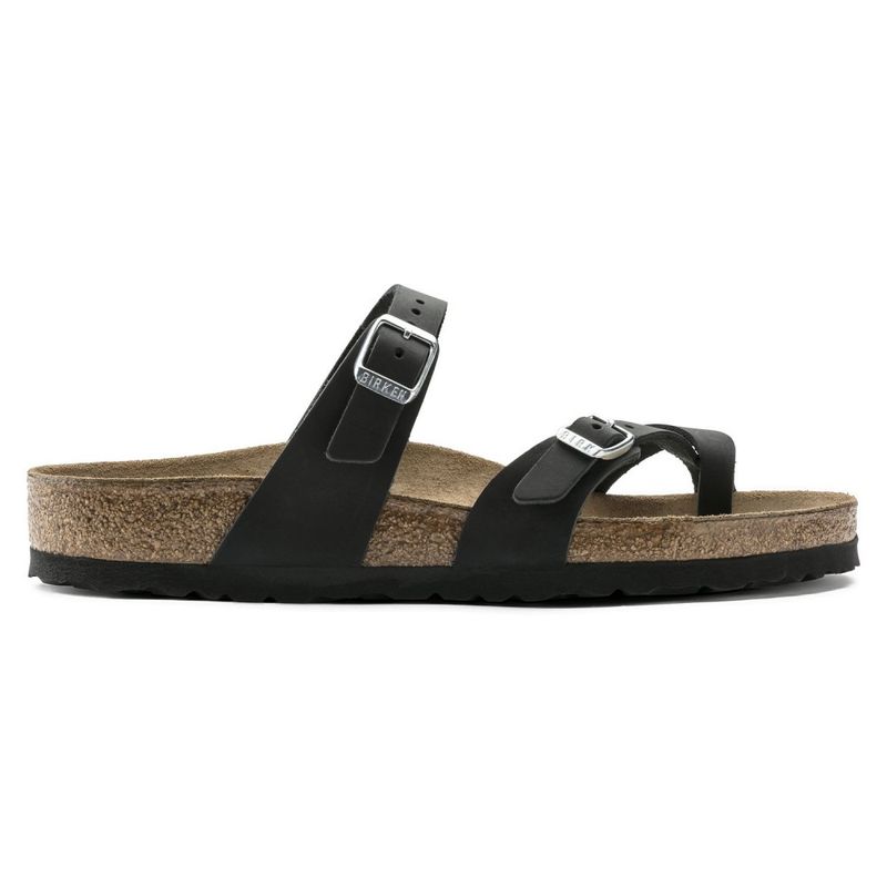 Birkenstock Mayari svart oljet skinn normal
