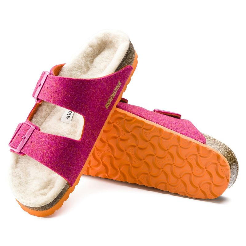 Birkenstock Arizona Doubleface Rosa smal