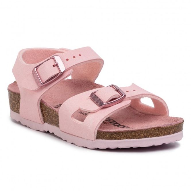 Hovedbilde Birkenstock Rio Rosa eco-skinn
