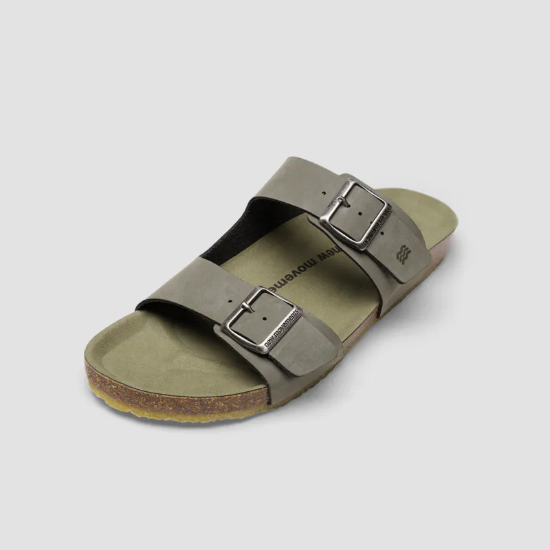 New Movements Everyday sandal Olive vegan