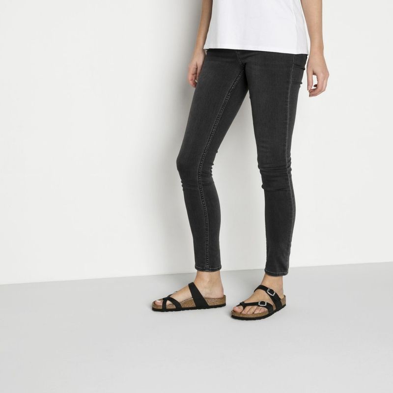 Birkenstock Mayari svart oljet skinn normal