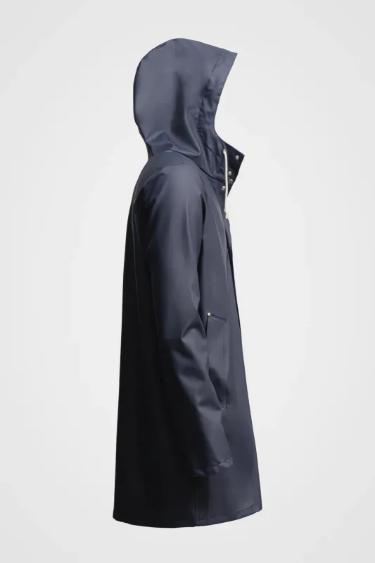 Stutterheim Stockholm lett regnjakke marineblå unisex