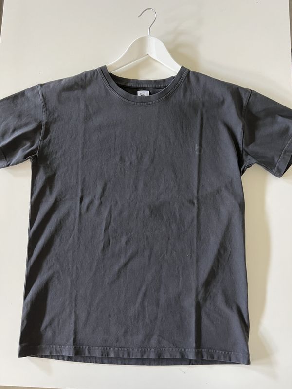 BB T-shirt organisk bomull vintage grå unisex