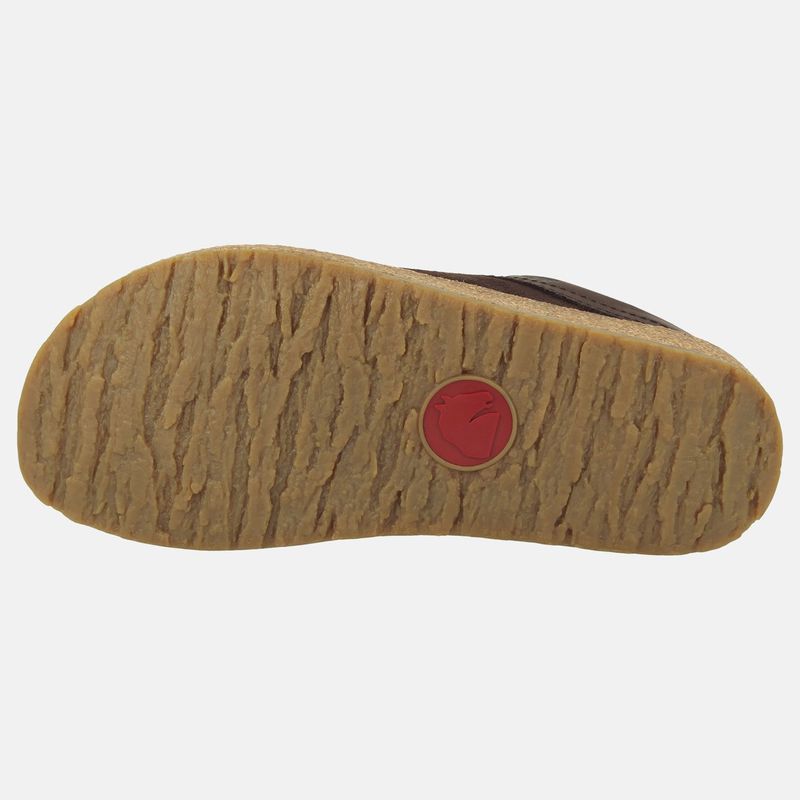 Haflinger Snowbird lammeull tøfler kaffe