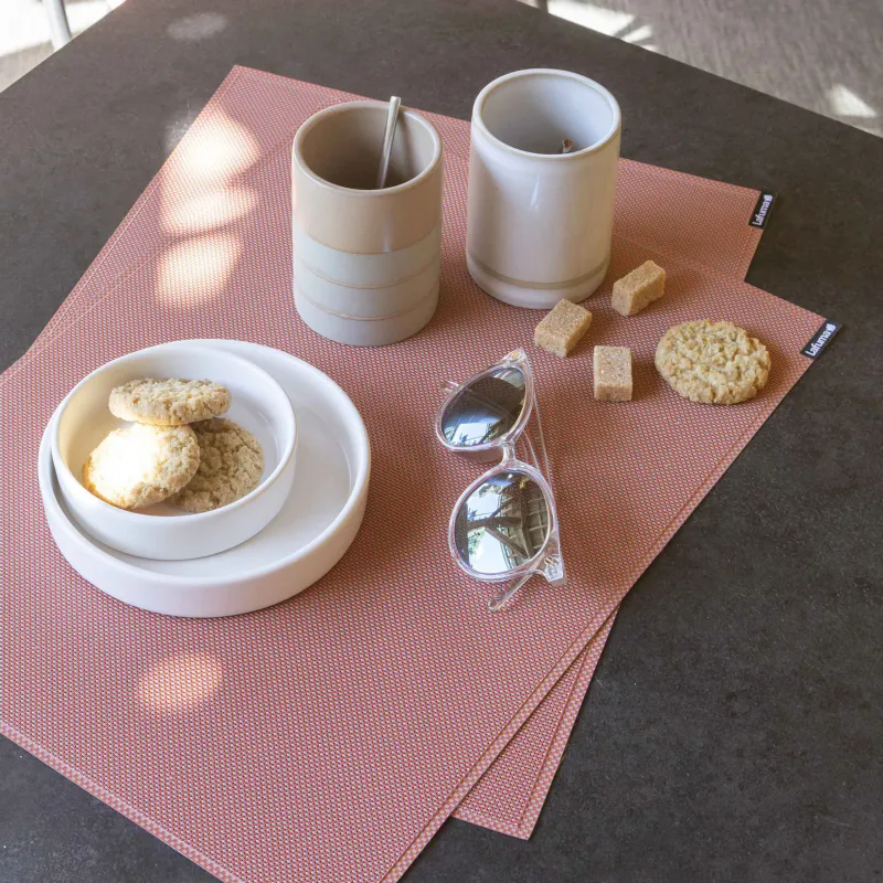 Lafuma bordbrikke terracotta