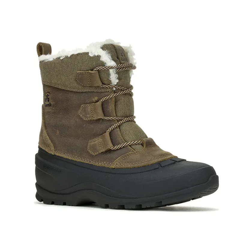 Kamik SnowGem Lo vintersko fossil dame