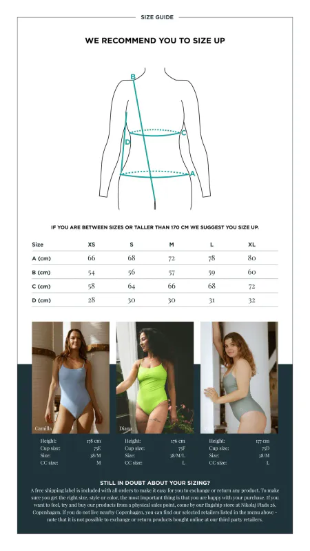 CPH Cartel Penida onepiece reversible Mads Nørgaard oransje