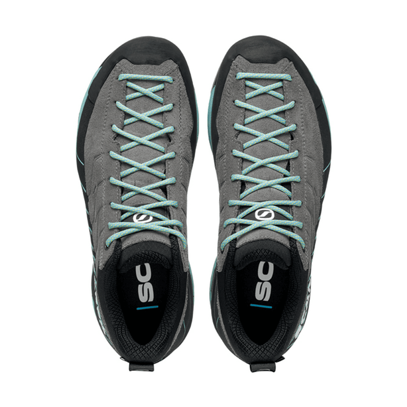 Scarpa Mescalito GTX Dame Midgray-Aqua