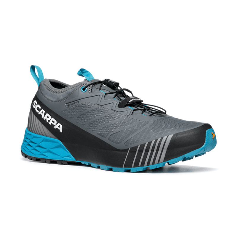 Scarpa Ribelle Run GTX Dame Anthracite-Blue Turq