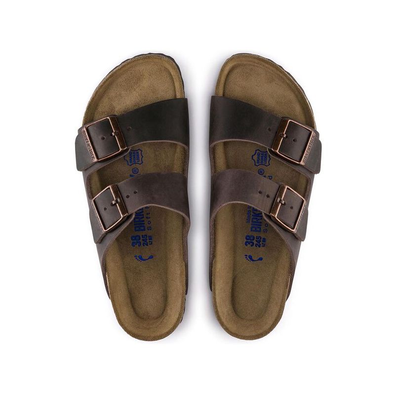 Birkenstock Arizona SFB Habana oljet skinn normal myk